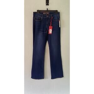 New Max Size 6 Women High Rise Bootcut Jeans Fearless 29x31